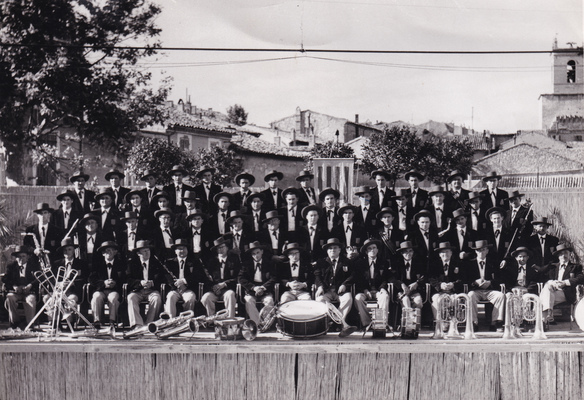 l'Harmonie Durance Luberon en 1958